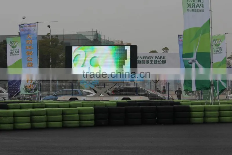 YEESO T12 Outdoor Mobile LED Advertising Trailer