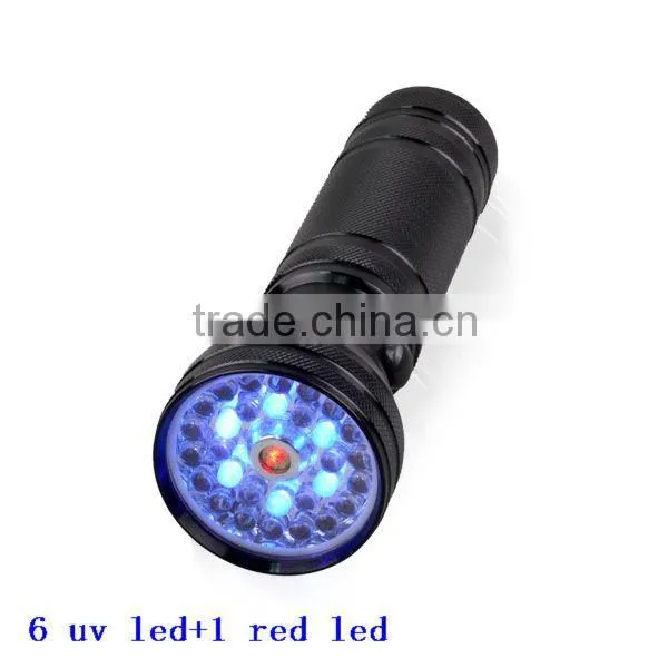 Colorful led flashlight with compass
