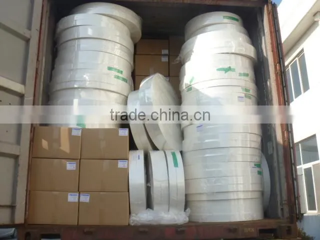 cutted pe coated paper cup fan /blank