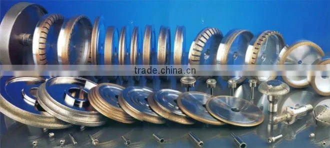 Glass work use grinding and polishing wheel