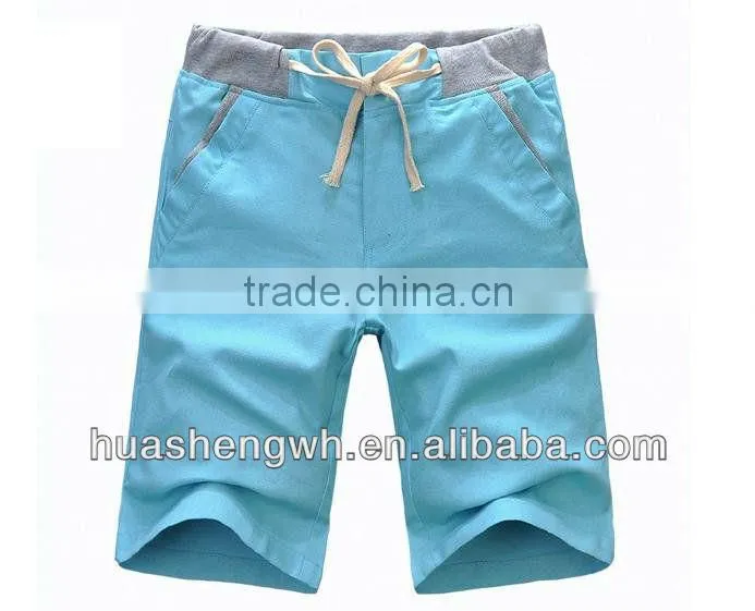 linen cotton cheap short pants