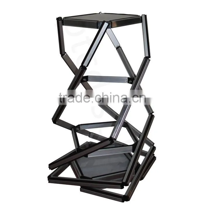 Square twist tower dispaly