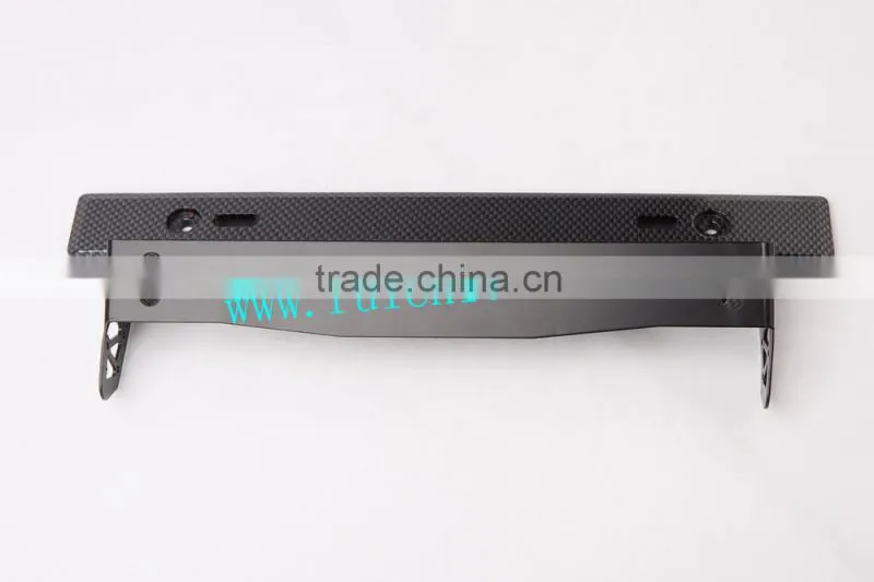 Cheap Decorative Universal Custom Carbon Fiber License Plate Frame