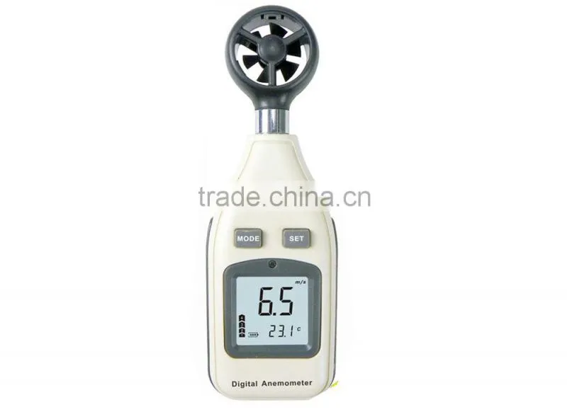 Hot sale!!! best price digital anemometer handheld wind speed meter (S-AM85)