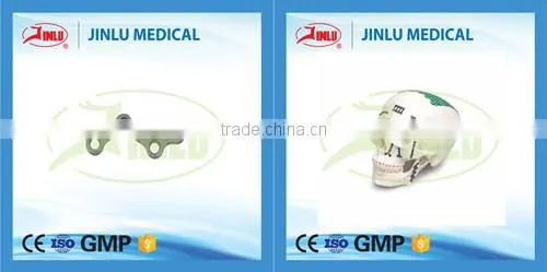 JINLU High quality titanium material Z-shaped plate(L/R type),implant bone plate,maxillo-facial bone plates.