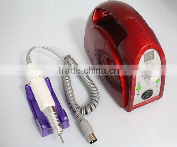 Professional Nail Drill White Red Black Screen High Quality electric nail drill 35000 rpm