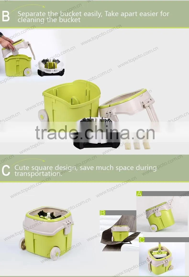 2016 As seen on tv new products magic spin mop floor cleaning mop