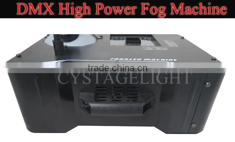 1500W Vertical Colorful Fog Machie Pump 21x3W LED RGB Smoke Machine