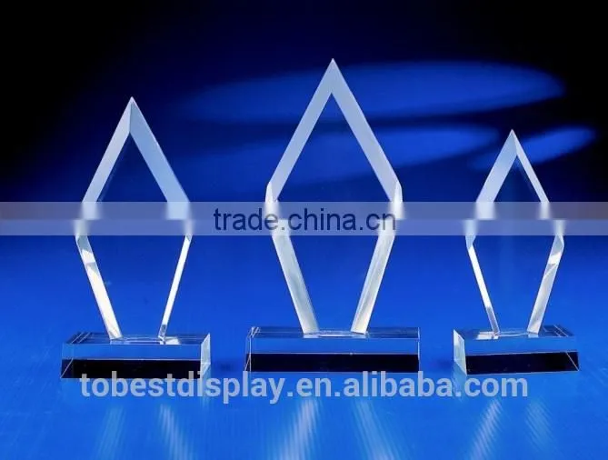 Shenzhen Tobestdisplay factory custom shaped acrylic awards