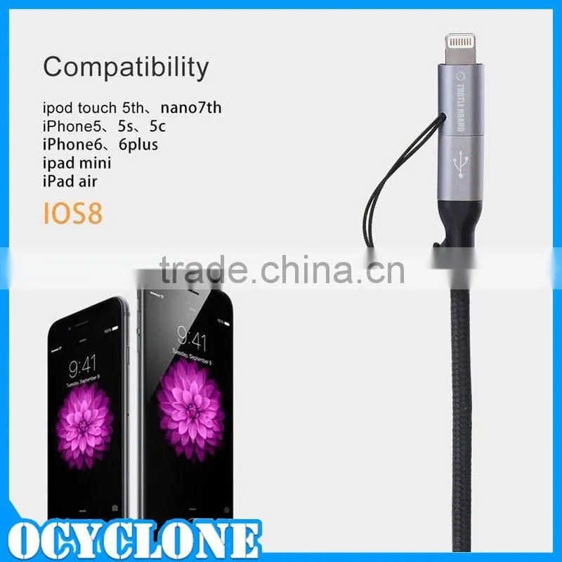 The fast charging cable copartner cable for iphone ipad ipod