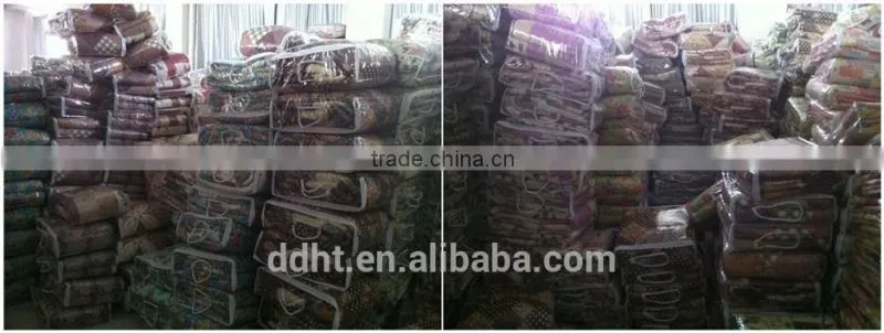 Shining Gold Patchwork Floor Mats / Patchwork Carpets