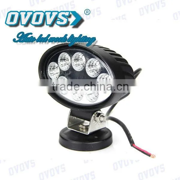 Super bright 24W LED Offroad Work Light Lamp Flood Beam 12V 24V IP67 leds Truck Boat Tractor Driving lights