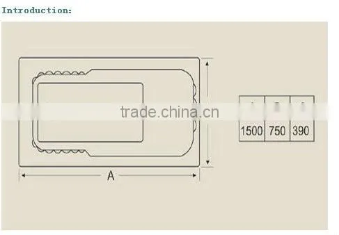 Cast Iron Bathtub for Bathroom sanitary ware