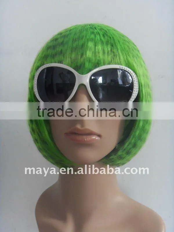 Maya Synthetic Fibre Colourful Wigs