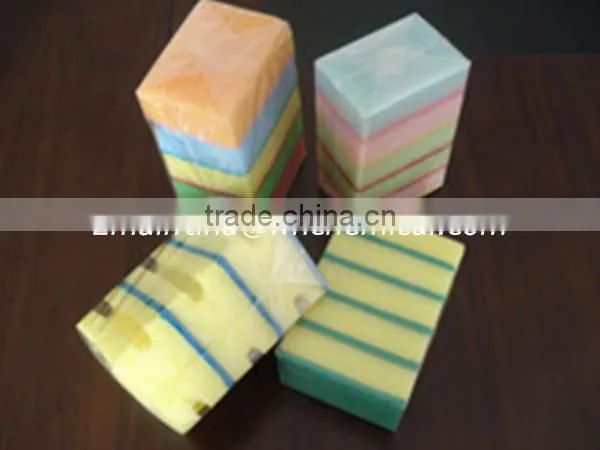 hot sale kitchen dishwashing cleaning sponge scouring pads