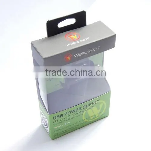 Wallytech WIA-071 Mini USB Car Charger For iPhone 4 3GS 3G For iPod For iPad For Mobile Phone