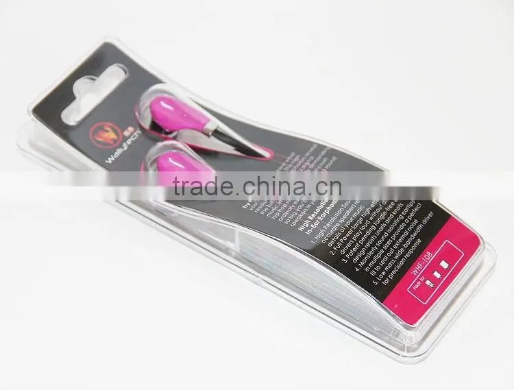 Flat Cable Multifunction Earphone for iphone
