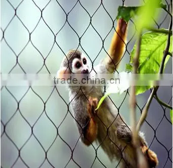 Durable Stainless Steel zoo fence animal enclosure fence mesh