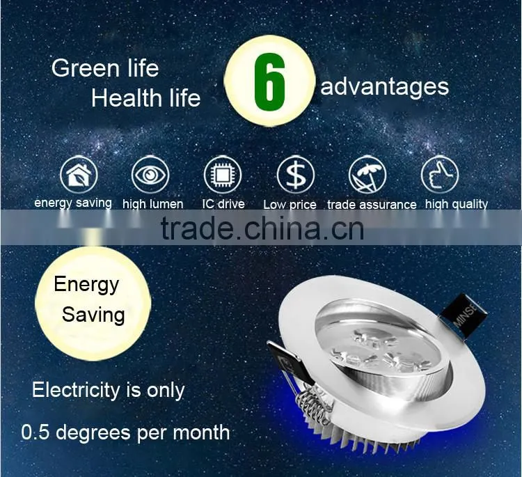 High lumen 12wv15w led downlight ,led downlight led ,hot sale CE ROHS led downlight price