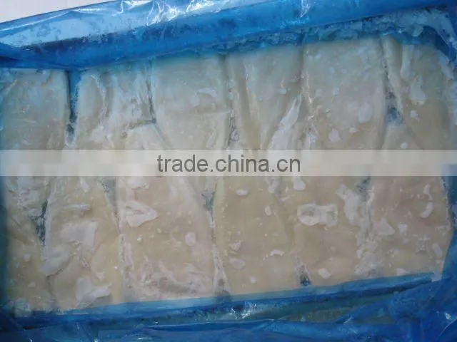 frozen interleaved illex squid tube