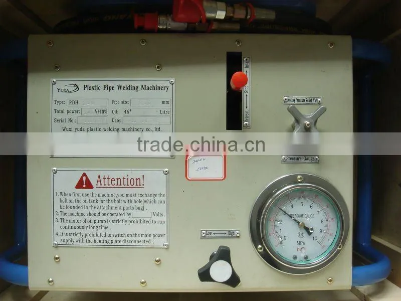 RDH315 Hydraulic HDPE fusion machine welder for plastic fabric welding
