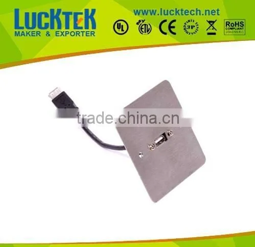 Metal Stainless Steel USB Faceplate Wall Plate