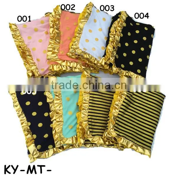2016 Newborn baby muslin swaddle blanket 100% organic cotton tartan blanket