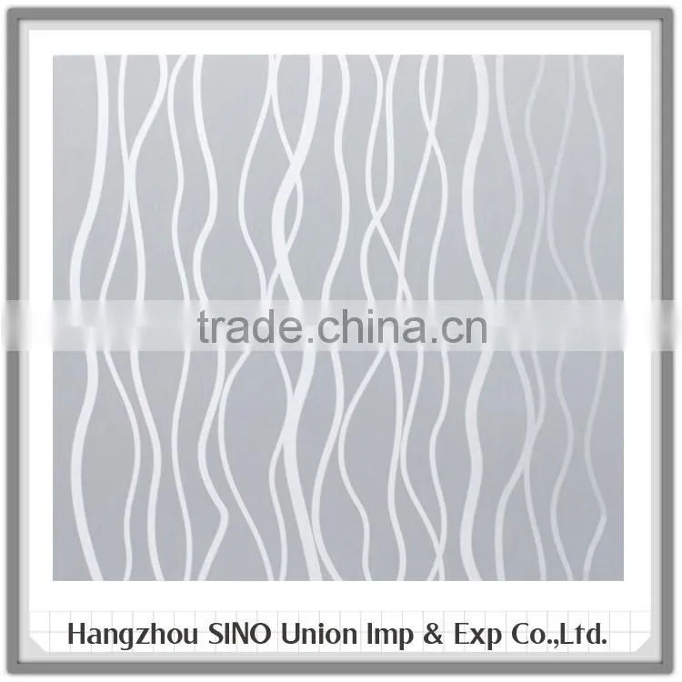 Quality assure interior decoration suspended board panel aluminum strip ceiling with decorative stripe