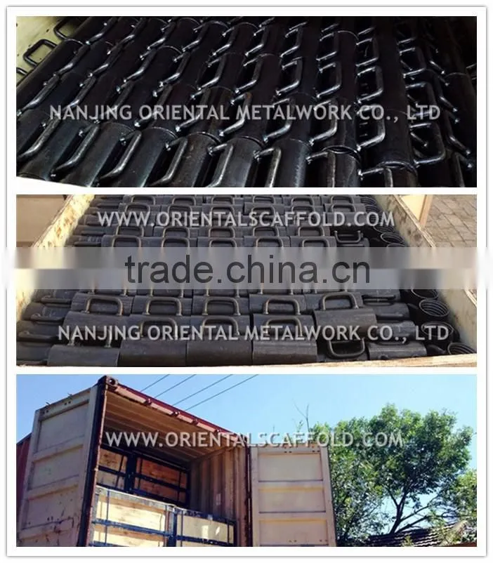 Galvanized prop nut scaffolding prop accessories sleeve and nut