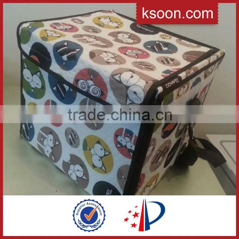 Unfoding waterproof coller storage bags with mat