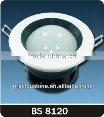 7W aluminum led recessed round downlight lamp