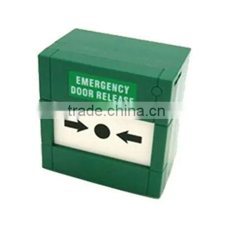 Ressettable Emergency Break Glass with Double Pole