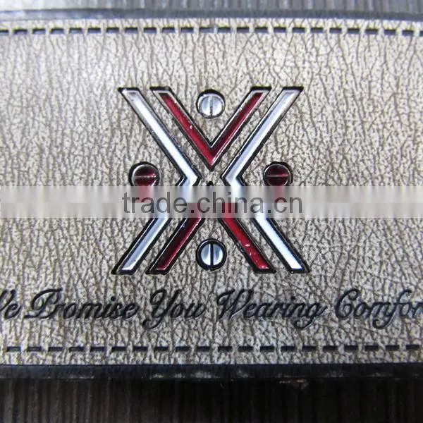 Antique Style PU Label for Jeans
