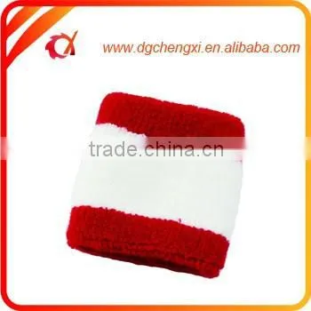 custom-designed wrist sweatband