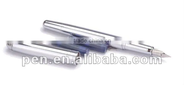 Most popular metal silver pen for promotional gift