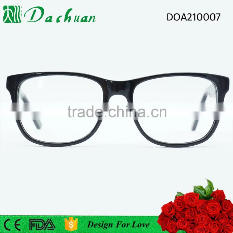 2016 most classical acetate optical glasses frame korea eyewear optical frame from china