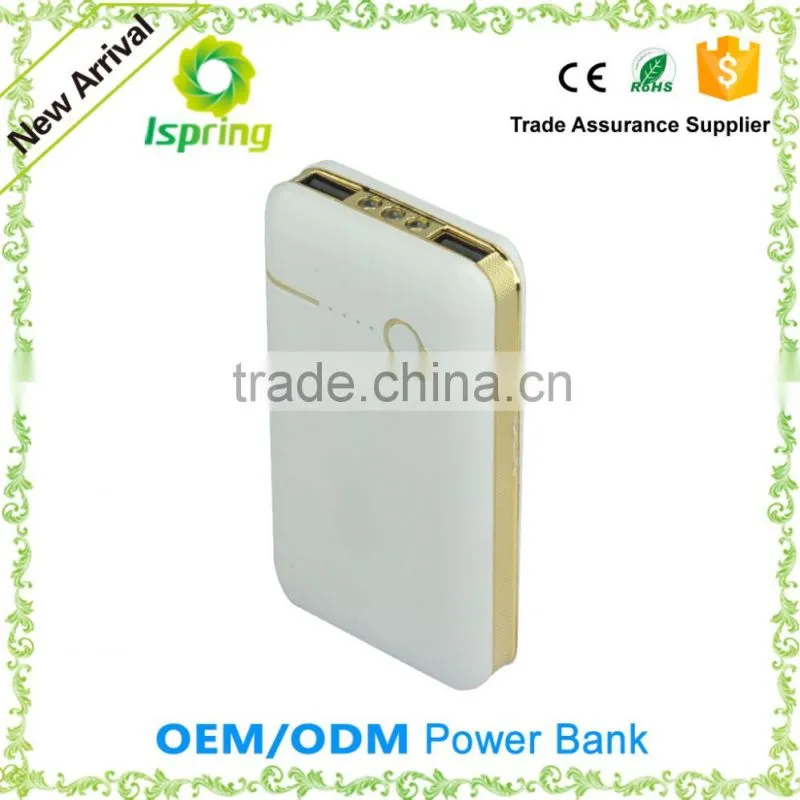 2016 New fast charging professional factory for camera and mobile power bank
