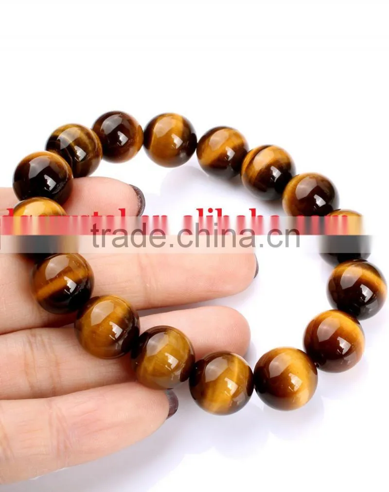 hot sale tiger eye stones beads bracelets
