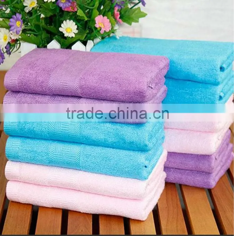 New spring attractive designed healthy top-selling bamboo fiber bath towel/gift towel/used towel