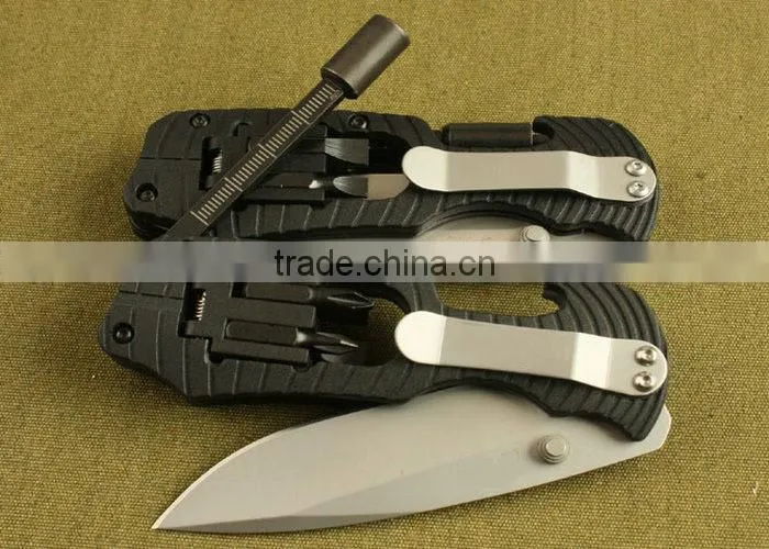 OEM stainless steel multi knife pocket knife UDTEK01221