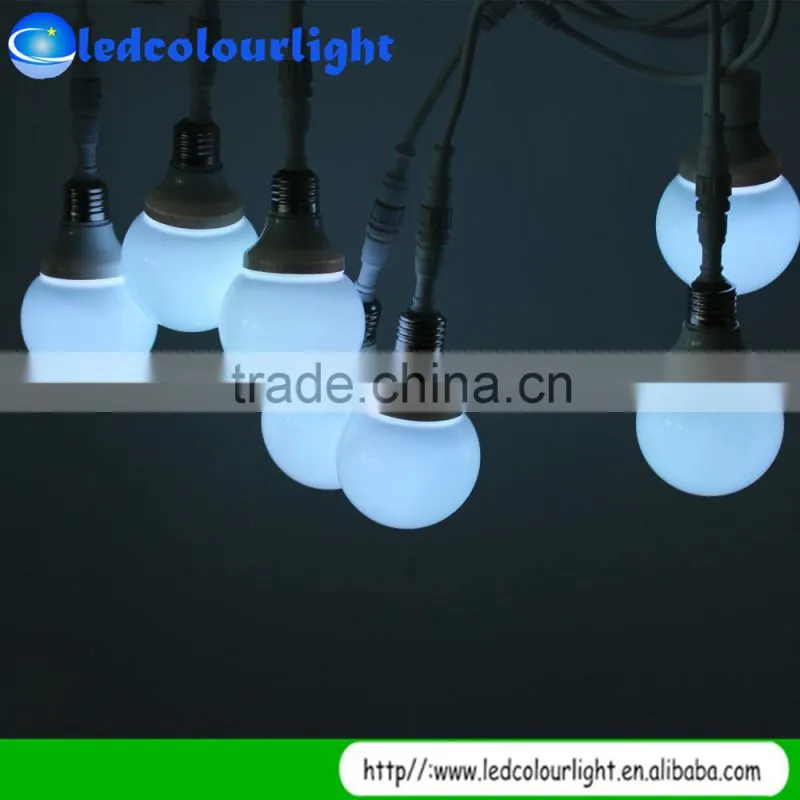 led lighting manufacturers rgb/rgbw dmx led bulb light for indoor or outdoor