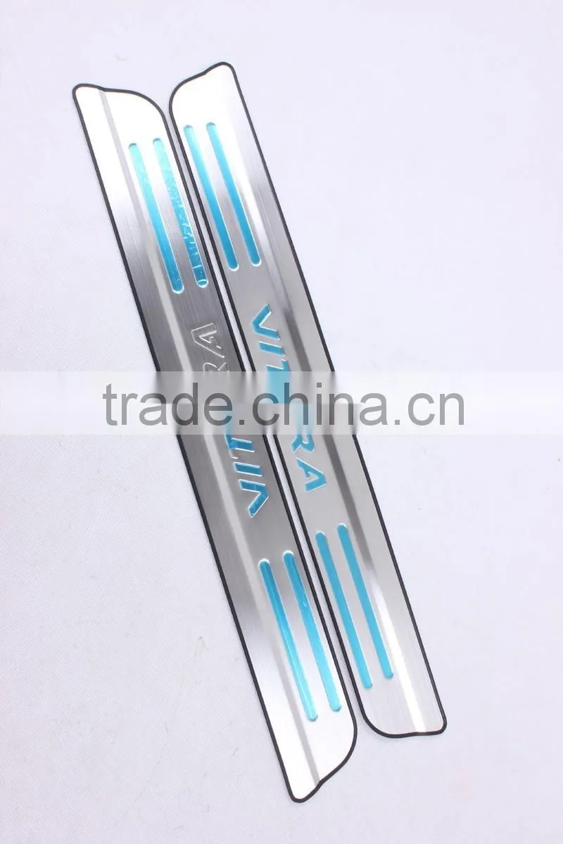 For Suzuki Grand Vitara Accessories 2016 2017 ABS Chrome Door Scuff Sill Plate 4pcs