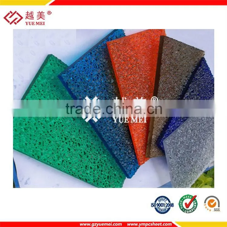 Guangzhou yuemei- Ten years guarantee polycarbonate solar panel
