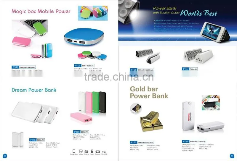 Easy carry promotional power bank 3000mAh, All in one power bank wholesale mini rechargeable mobile phone charger