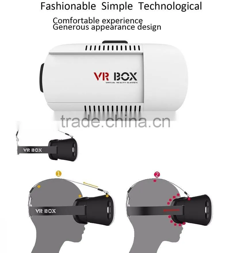 Alibaba golden china supplier 2nd generation 3d vr box for smart phone