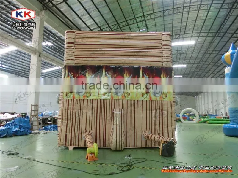 pirate style bouncing inflatable slides for outdoor party jumper hire