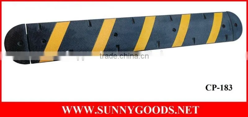 length1830mm rubber cable protector rubber speed hump