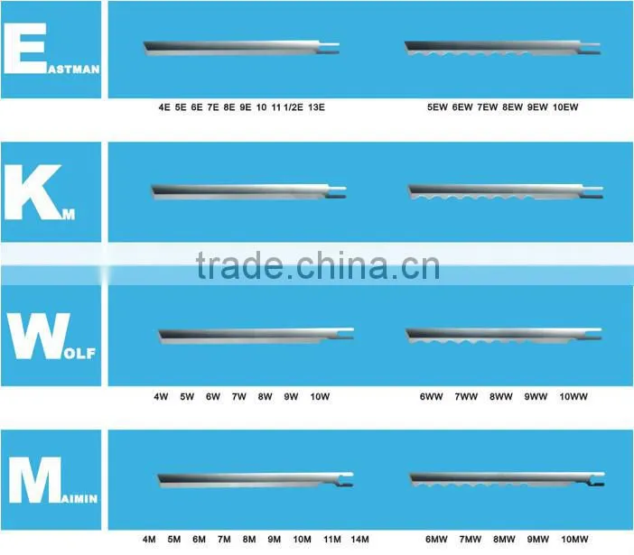 Straight Knive Sewing Machine Knives