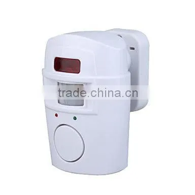 home security Motion Sensor Alarm Set with 2 Keychain Remotes