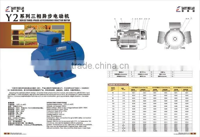 Y2 SERIES THREE-PHASE ASYNCHRONOUS MOTOR